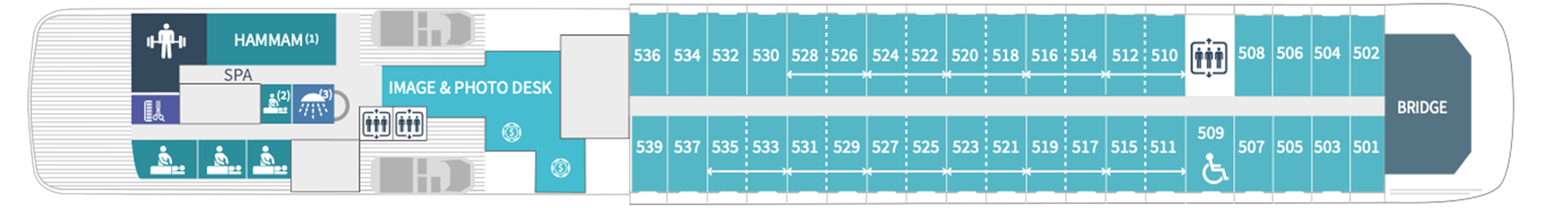 Ponant, L'Austral Deck 5.png